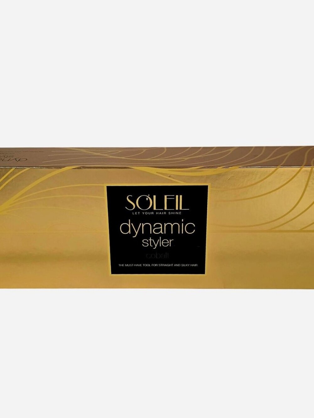 Soleil COBALT BLUE Dynamic Styler Hair Straightener (MSRP $475)